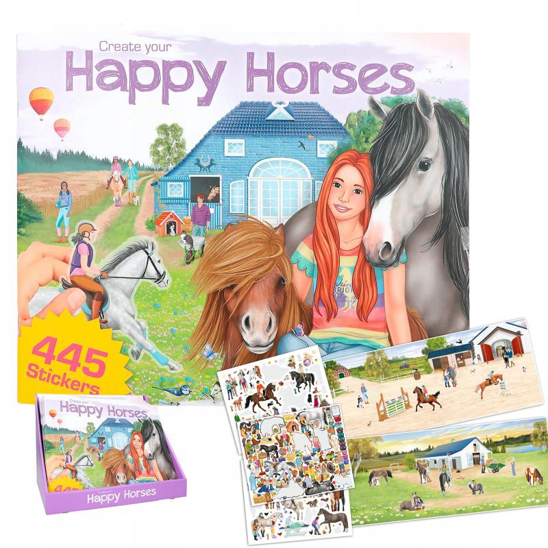 

Miss Melody Książeczka Z Naklejkami Horses 12502