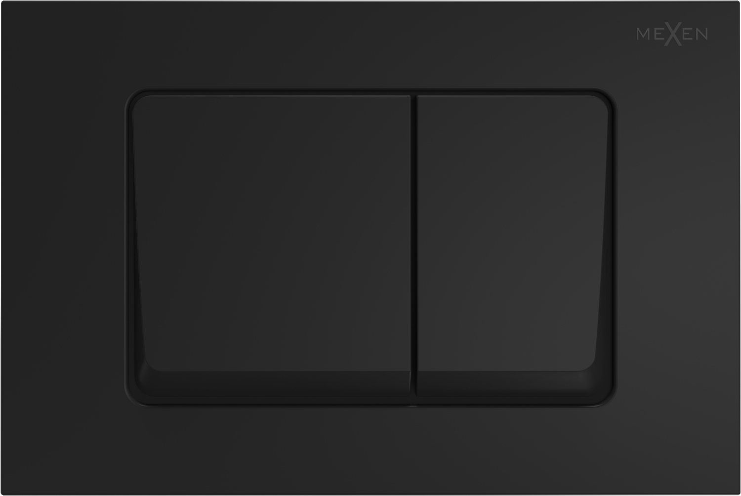 Mexen Fenix 10 Xs splachovací tlačítko, Matná černá 601003