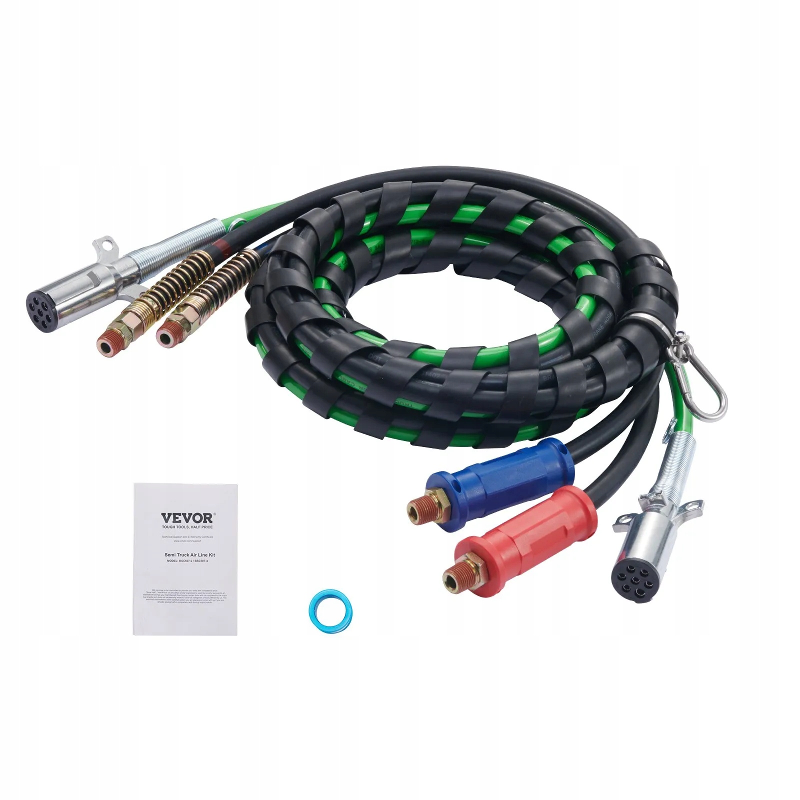 Vzduchové potrubie nákladného vozidla 366 cm 3v1 Abs 7-pin pre brzdový systém