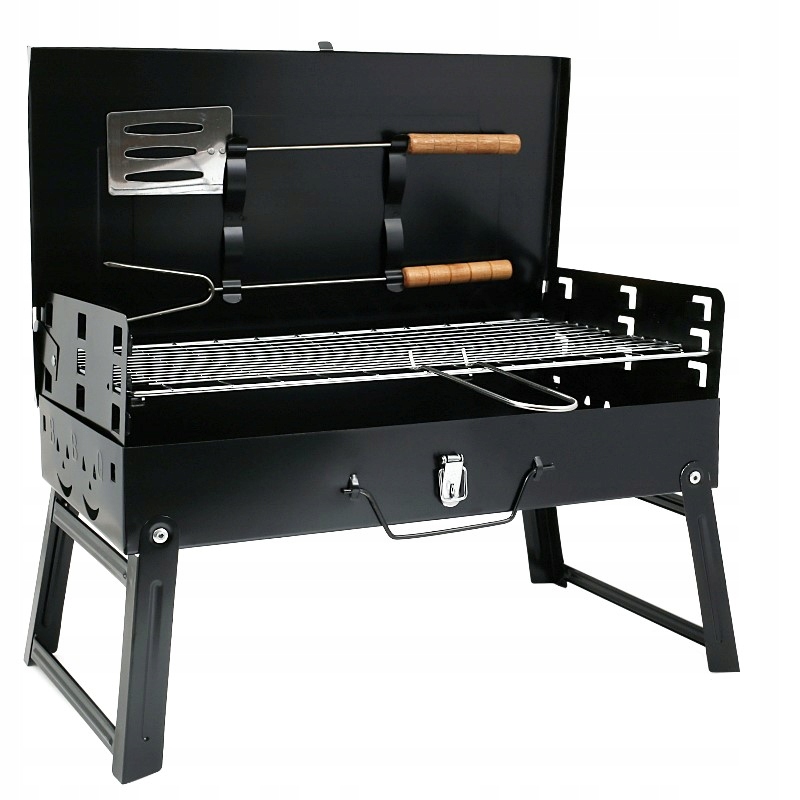 Grill turystyczny walizkowy ruszt 43x23 GR9