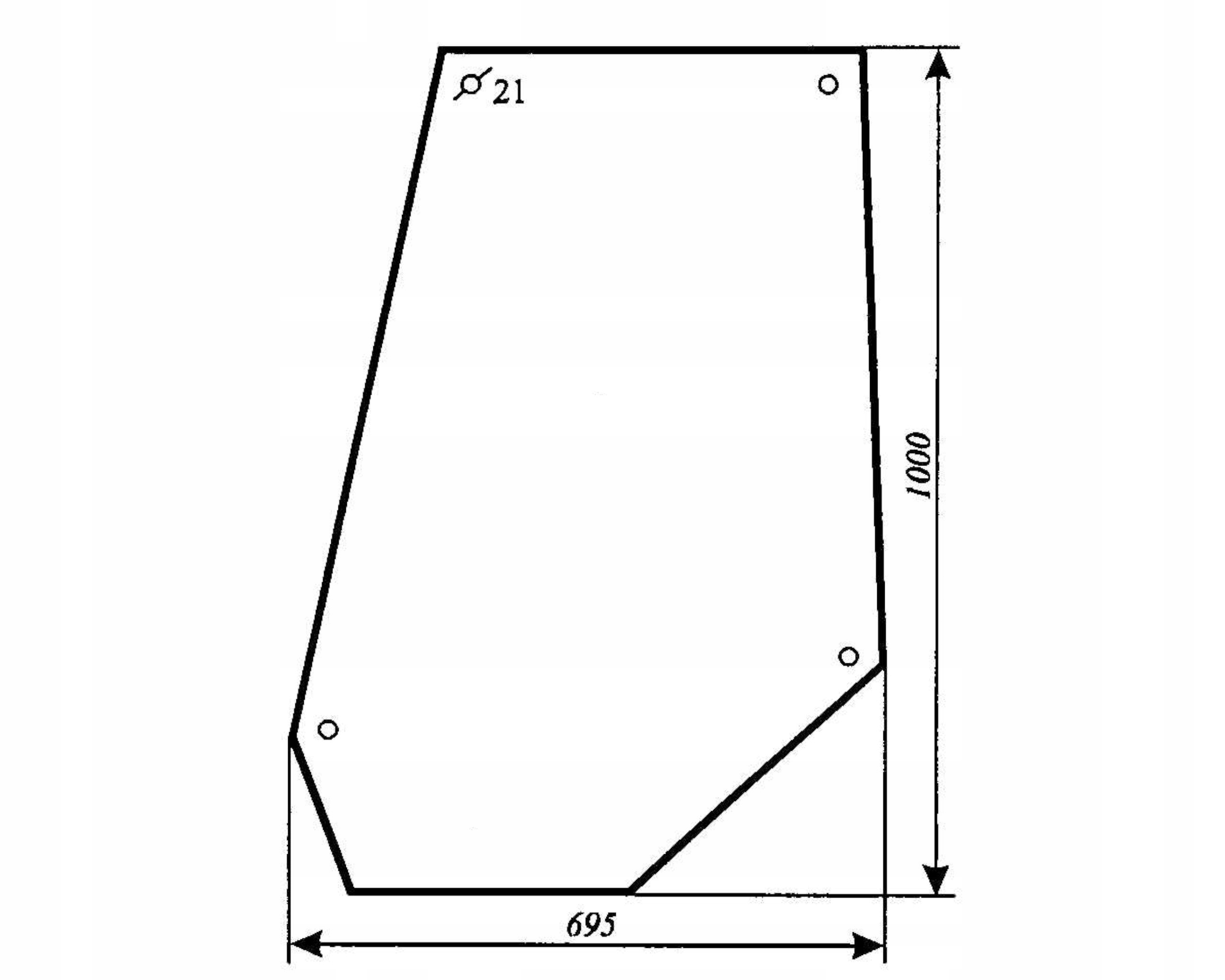 Massey Ferguson Landini Mf dveře 3301845M4