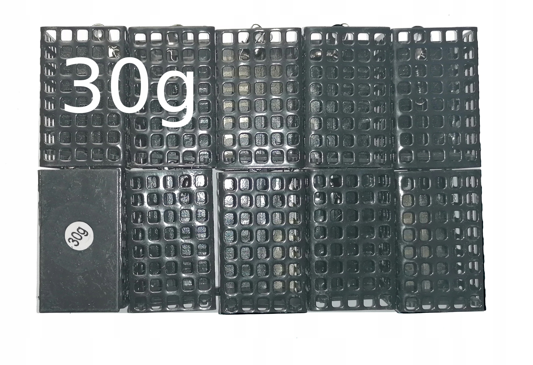 

Zestaw 10x Koszyk Koszyczek Zanętowy 30G +gratis