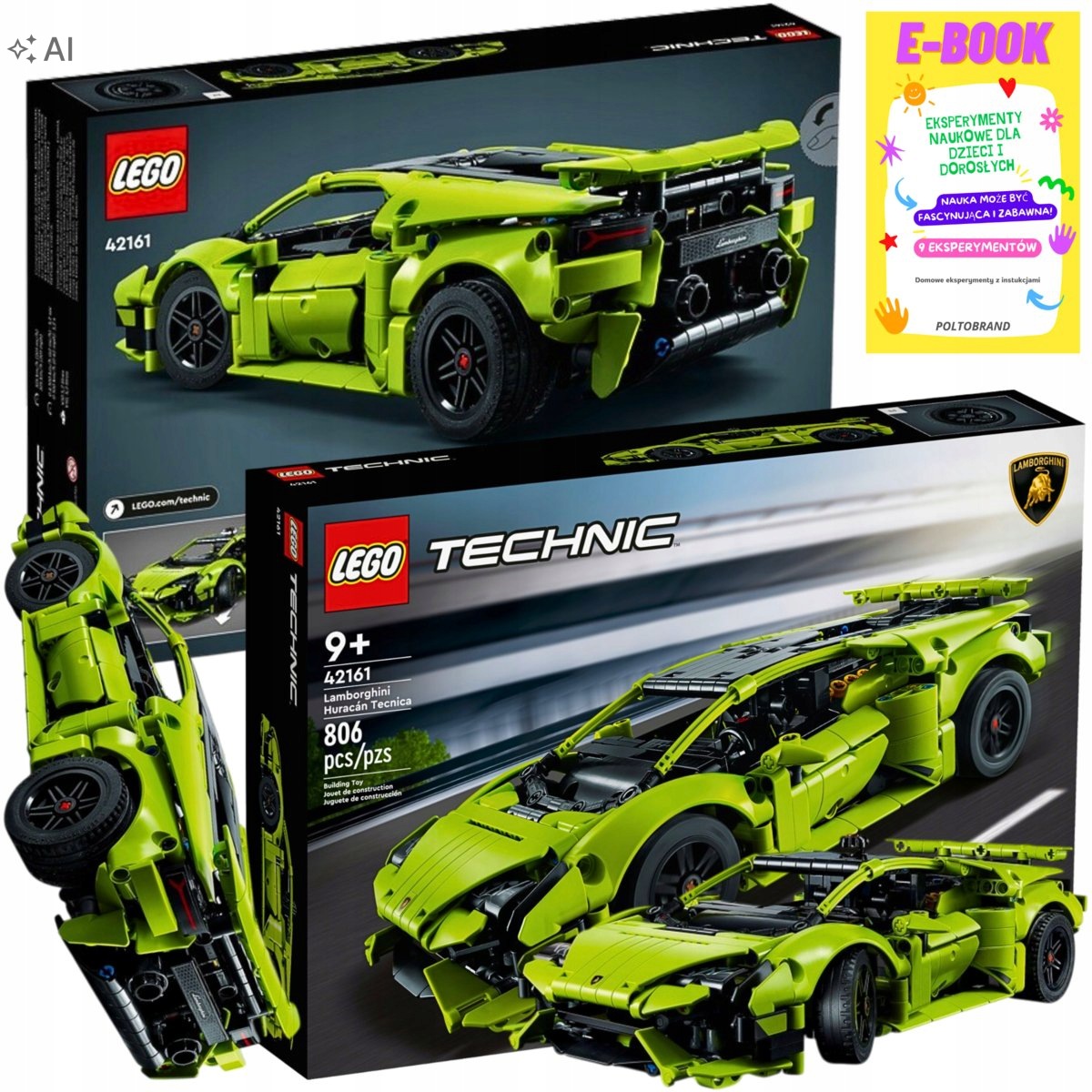 Lego Autko Technic Lamborghini Huracán Tecnica Dla Niego Ebook