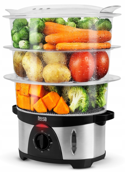 Parní vařič Teesa 9,6 l 750 W 3 úrovně