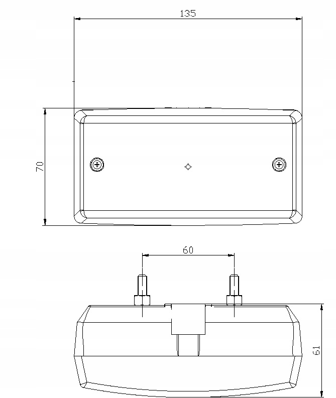 LAMPA PRZECIWMGIELNA PRZECIWMGŁOWA DOB-050 MAŁY FIAT PRZYCZEPA EAN (GTIN) 5905907952801