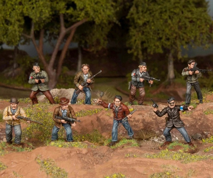 Partisans French Resistance - partyzanci 4 szt. System Inne systemy