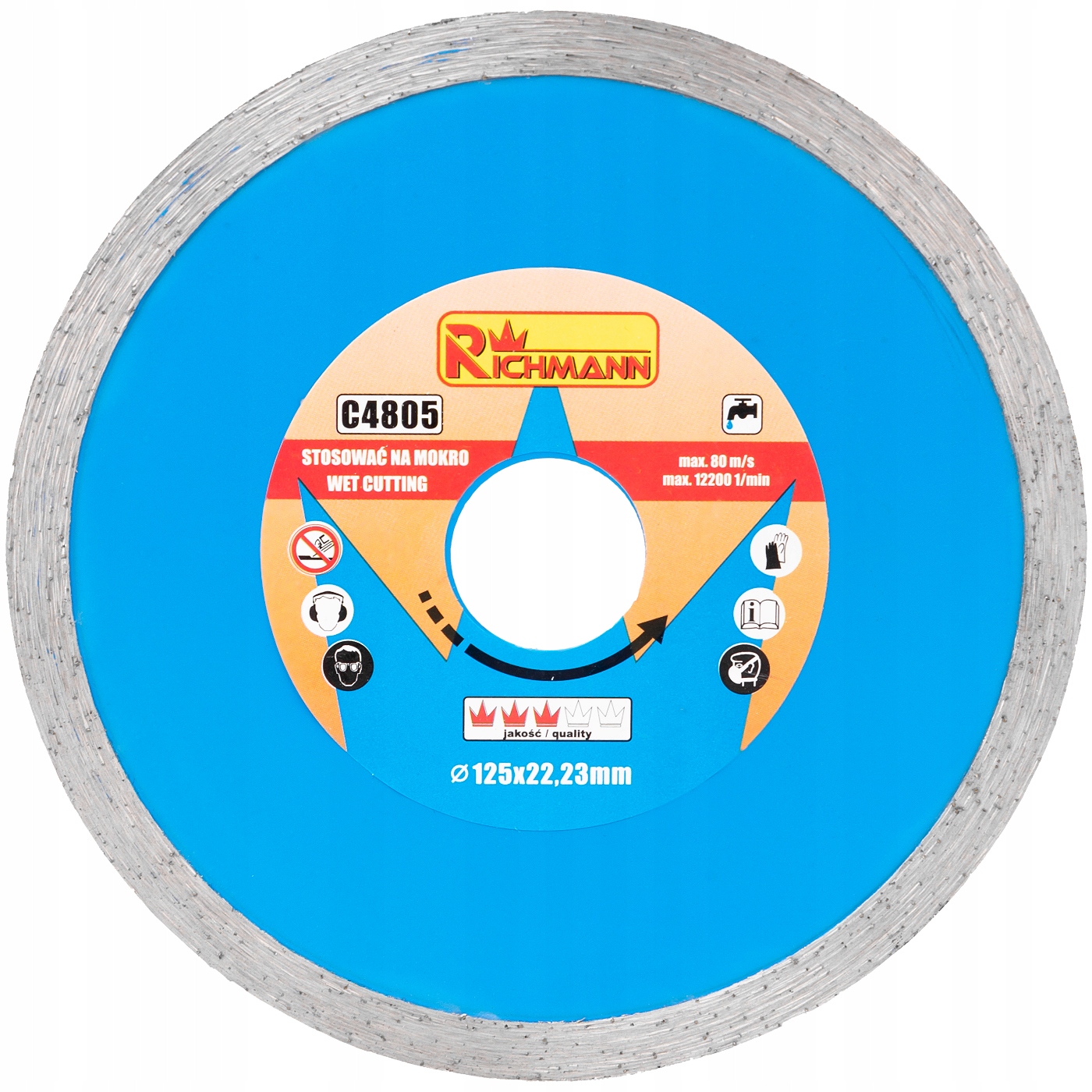 

Richmann C4805 Tarcza Diamentowa Gładka 125mm