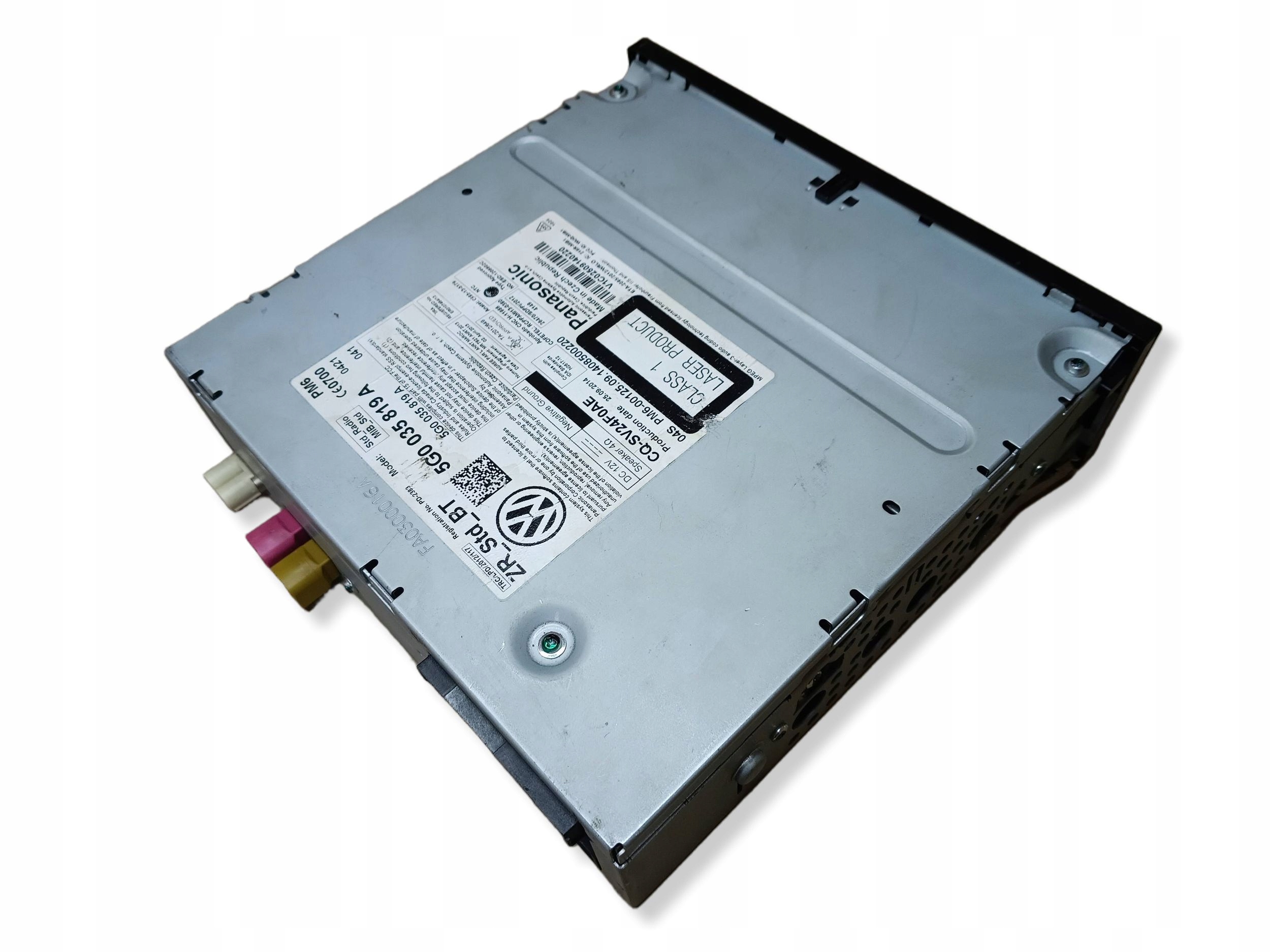 RADIO player CD Volkswagen Golf VII 5G0035819A