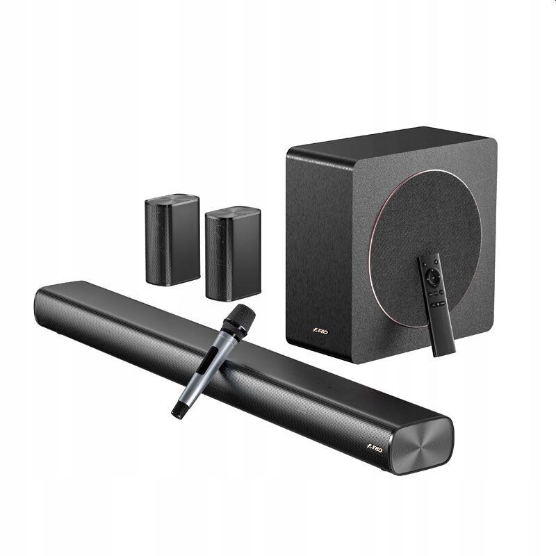 Fenda HT-500DA Dolby Atmos Domáce kino soundbar subwoofer reproduktory 190W