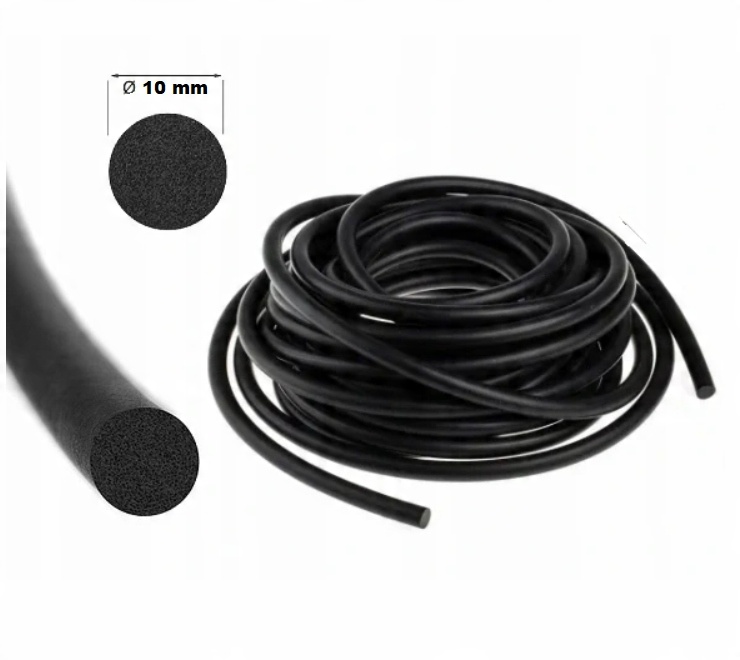 

Sznur Pianka Guma Mikrogum Uszczelka Epdm 10mm 10M