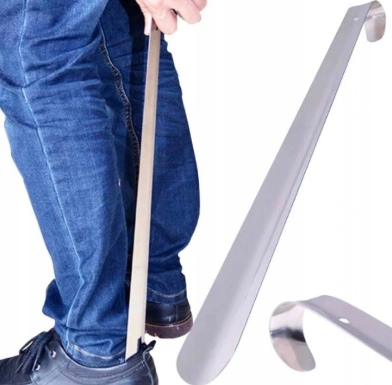 ŁYŻKA DO BUTÓW OBUWIA METALOWA DŁUGA 47CM PRODUKT POLSKI