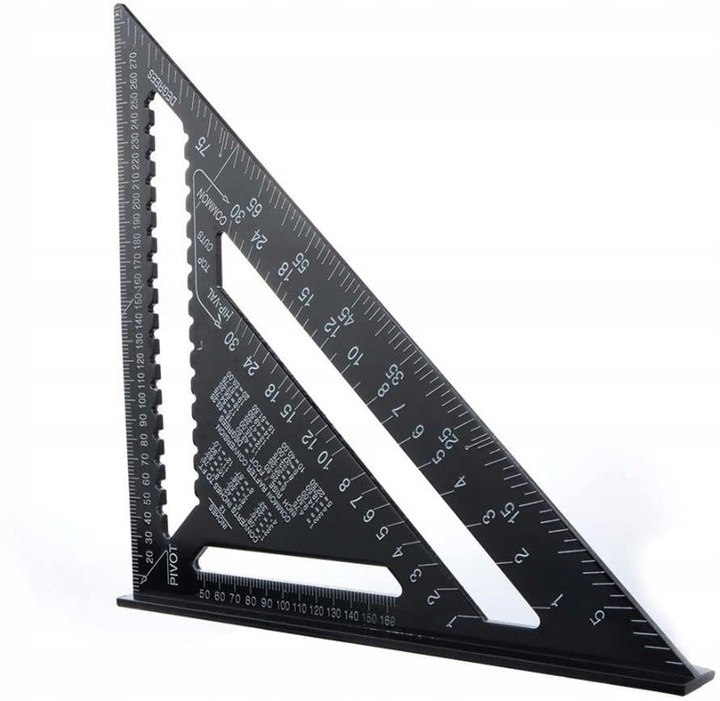 

Kątownik Stolarski Ciesielski Aluminiowy 300 MM Cz