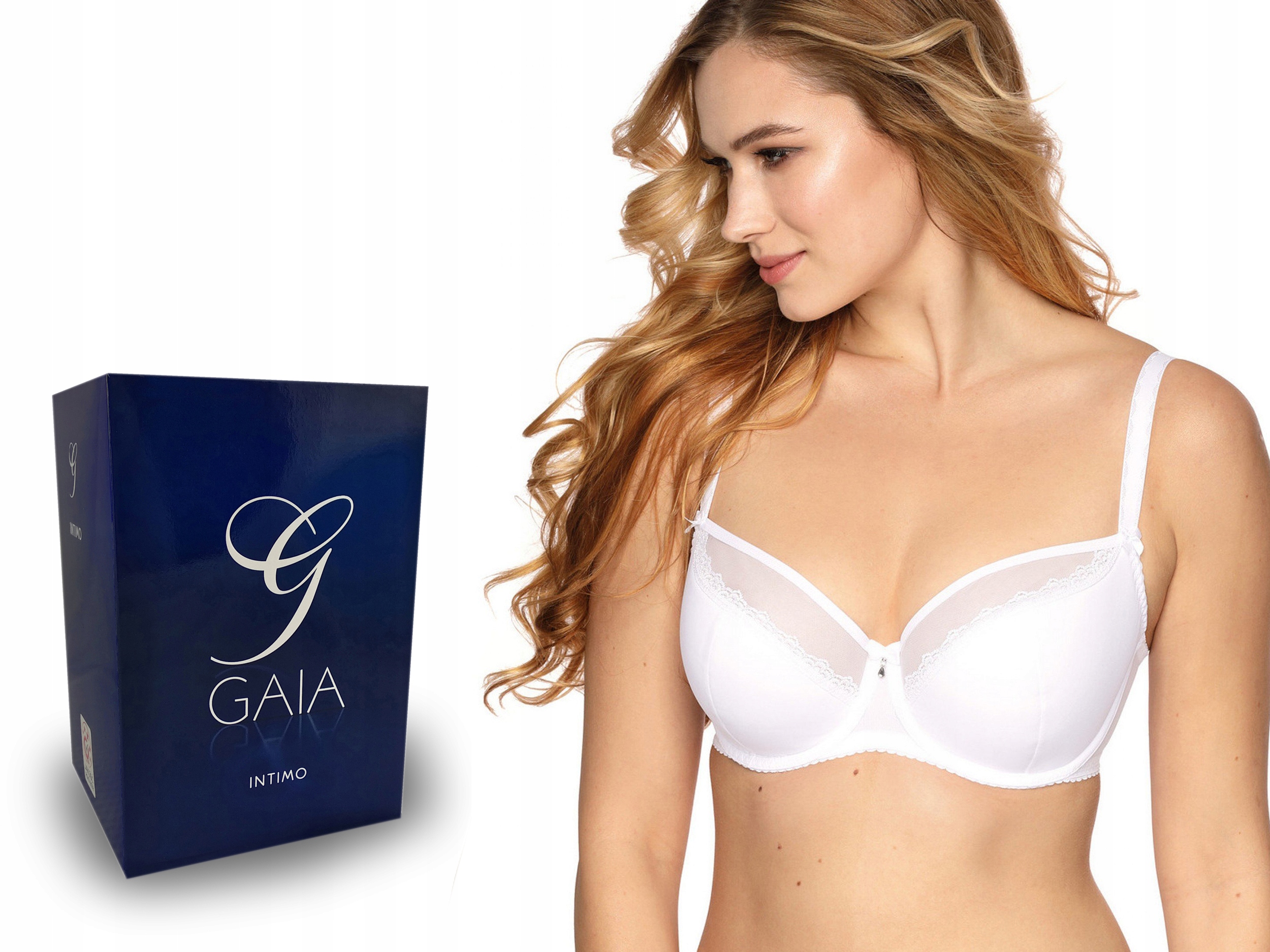 

biustonosz 882 Gaia Semi-Soft Amanda Biały 80E