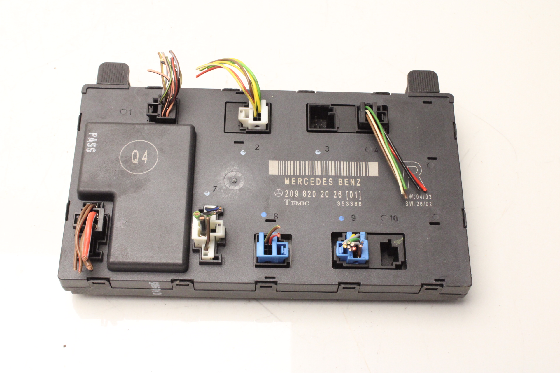 MERCEDES CLK W209 MODUŁ STEROWNIK KOMPUTER DRZWI PRAWY 2098202026