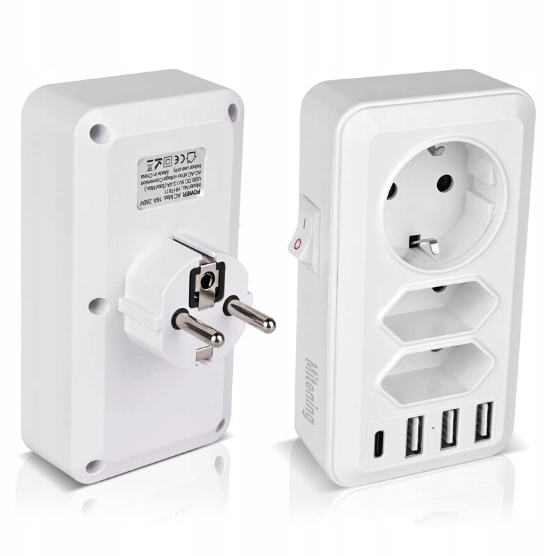 Špionážní Kamera V Zásuvce 4K Ultra Hd Noční Vidění Detekce Pohybu