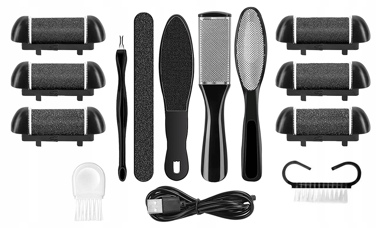 PILNIK ELEKTRYCZNY FREZARKA DO STÓP PIĘT TARKA USB ZESTAW XXL TARKA PUMEKS Marka Carruzzo