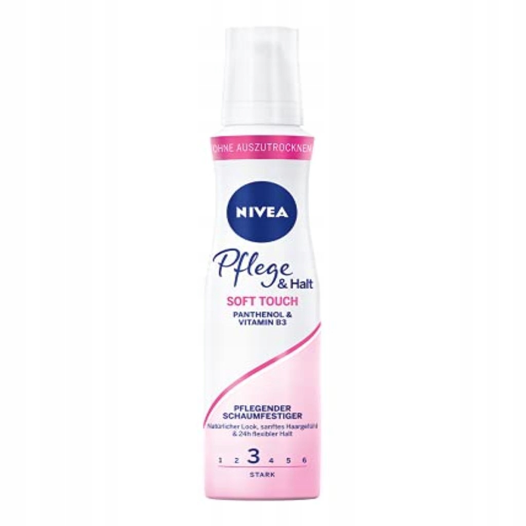 NIVEA CARE+HOLD SOFT TOUCH FOAM HARDENER 150 ML