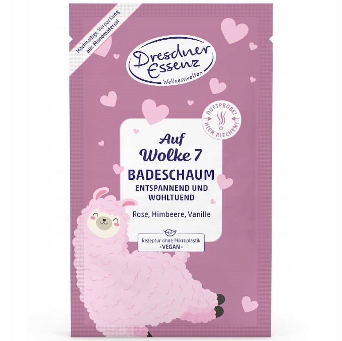Dresdner Essenz Na 7 Chmurze - Kwiatowo-Owocowa Pianka Sól Do Kąpieli 60g