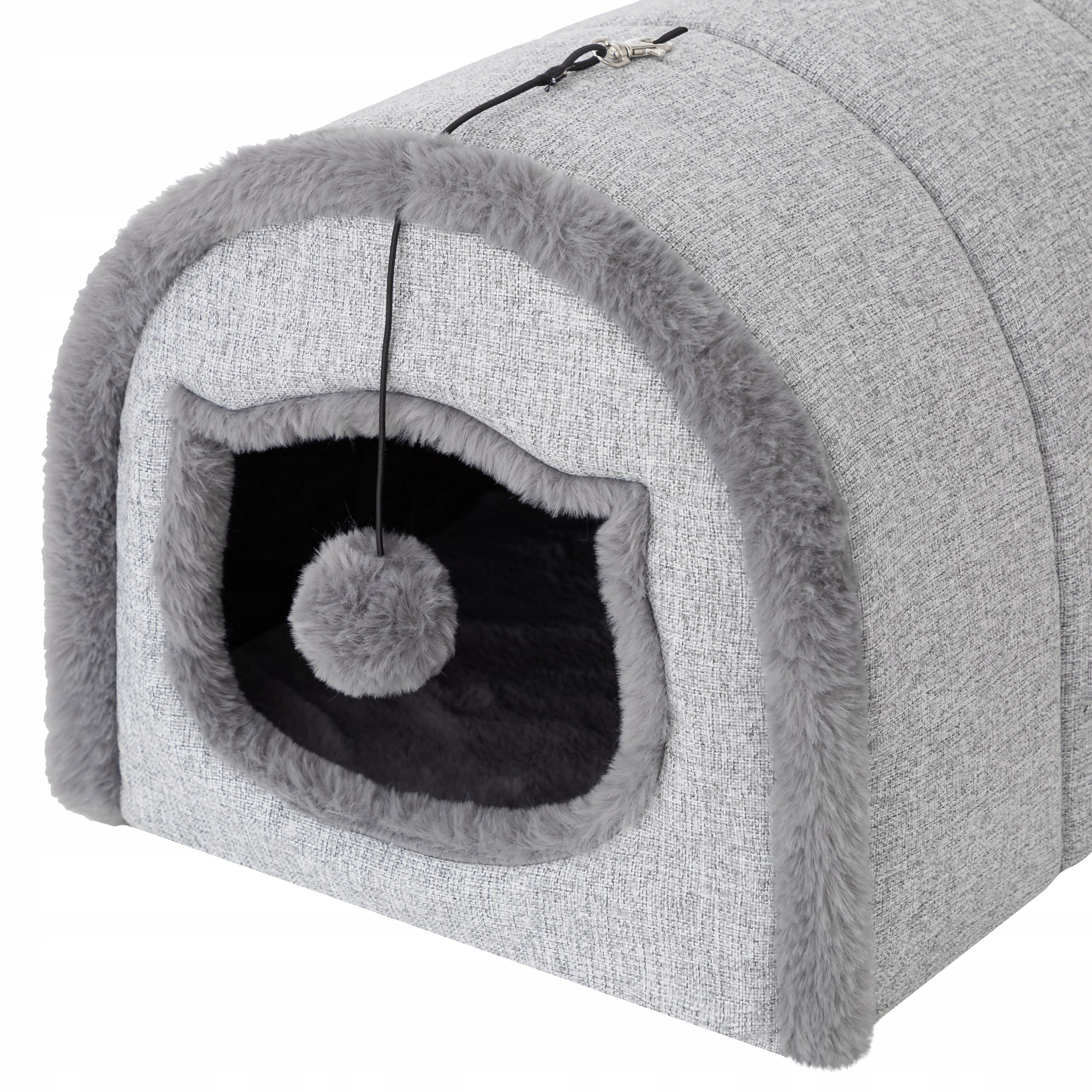 Levně Domeček Buda Budka Pelíšek pro kočky králíka 40x29