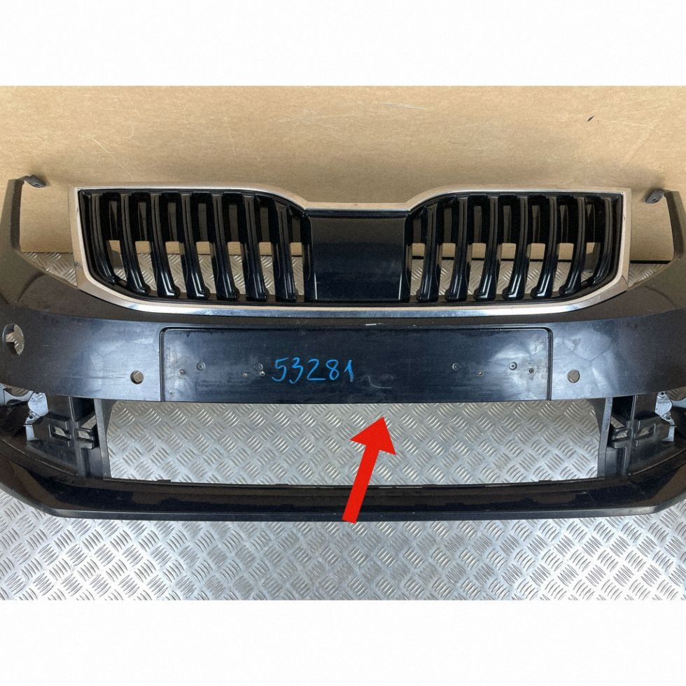 front bumper 4XPDC washers SKODA OCTAVIA III 5E 5E0 LIFT 2017-2020
