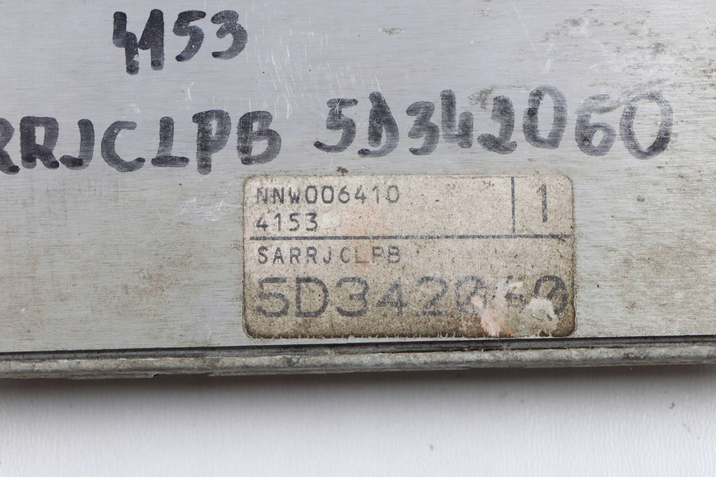 ROVER 75 computer control unit of the engine 1.8 petrol NNW006410 5D342080 M3A06P4FB