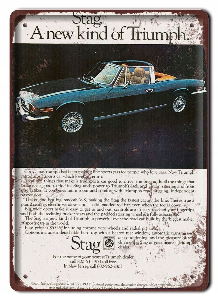 Garaż Plakat Metalowy Szyld Retro Vintage #11278