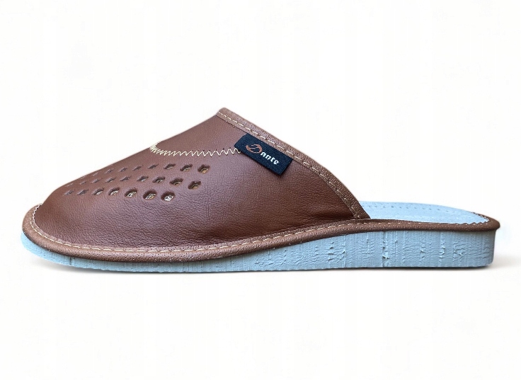 KAPCIE MĘSKIE PANTOFLE DOMOWE DANTE SKÓRA r.41 PREZENT Kod producenta C1