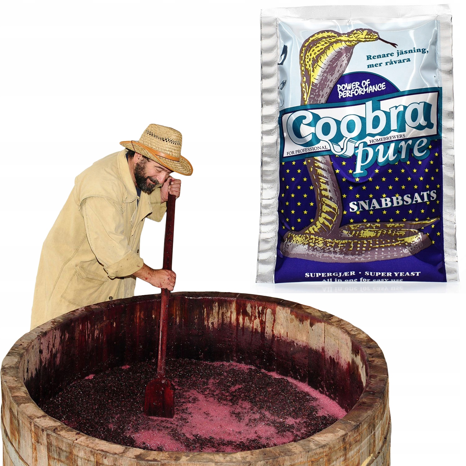 Coobra Pure Lihovarské Kvasnice Cobra Čistá Ferme