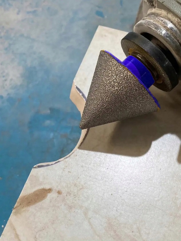 FREZ DIAMENTOWY STOŻKOWY STOŻEK GWINT M14 2-38MM Marka Vorfal