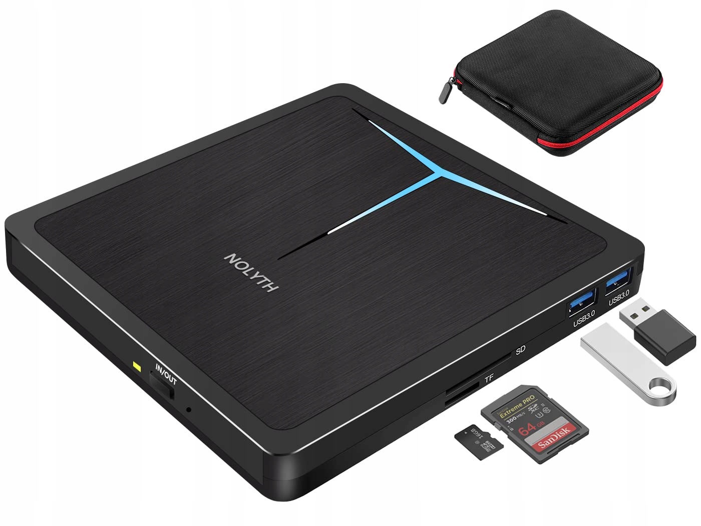 Nagrywarka CD (combo z DVD) zewnętrzna Nolyth BT01