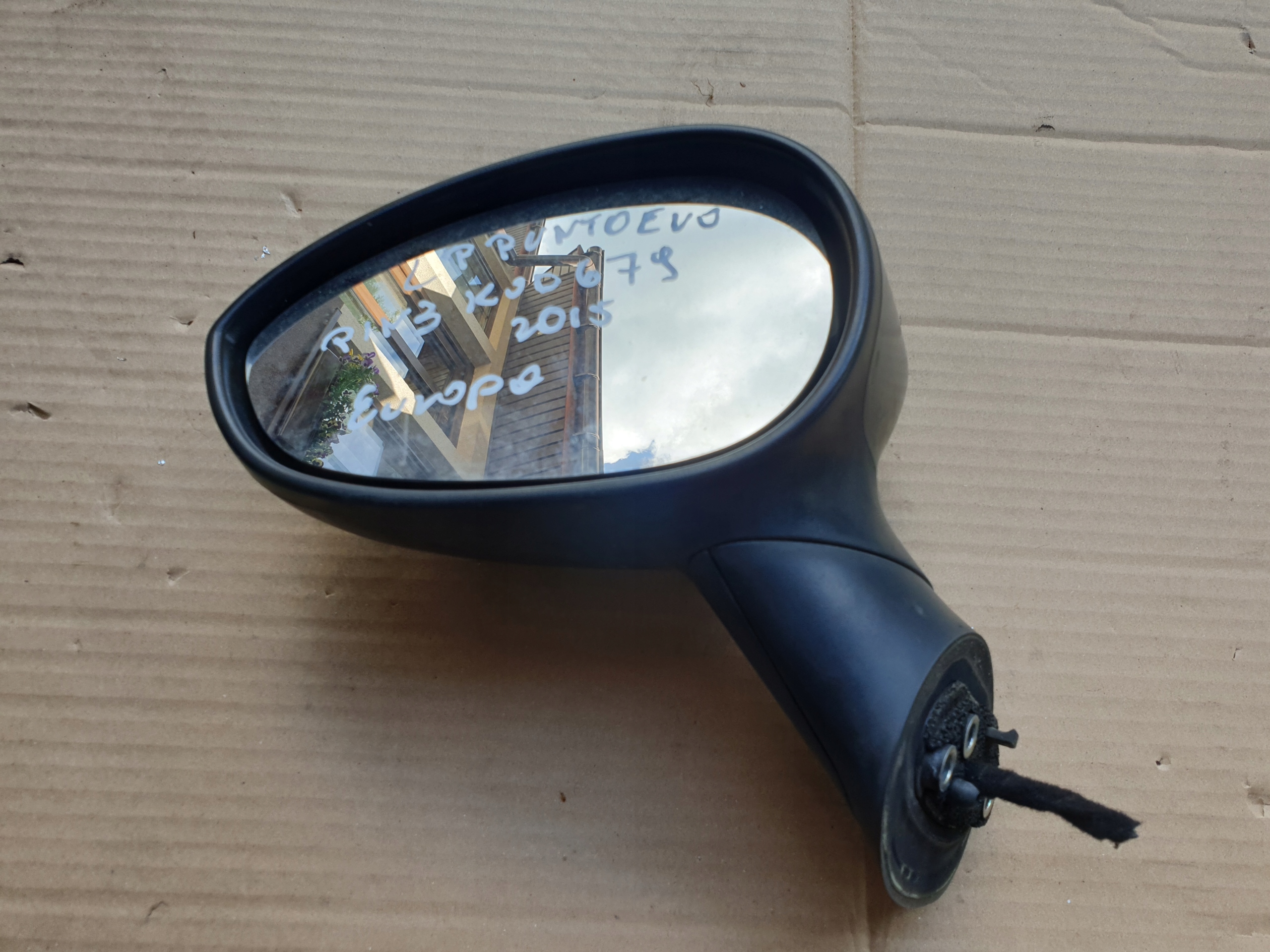 mirror left FIAT PUNTO EVO 2012-2018 EUROPA 3 PIN