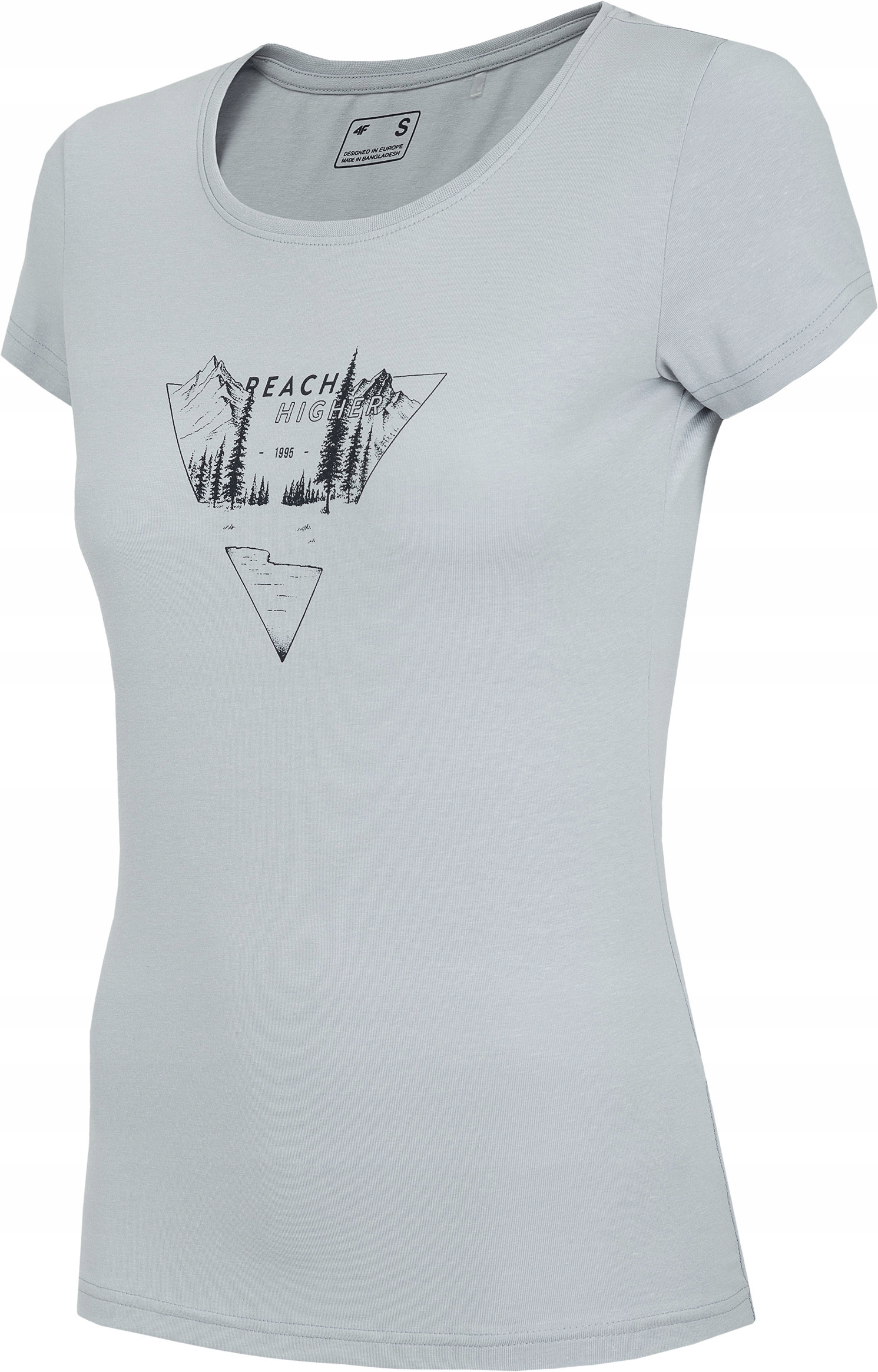 

T-shirt 4F H4L21-TSD061-34S szaroniebieski rM
