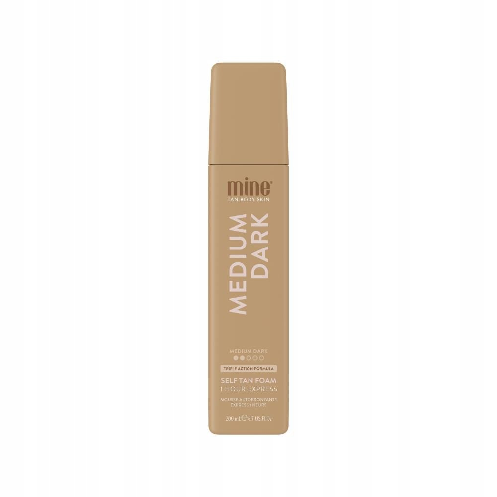 Minetan Tan Foam 200 ML Střední Barva