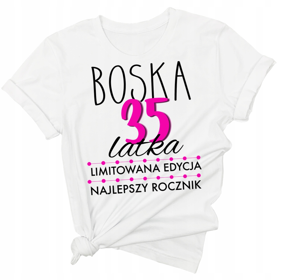 

Koszulka na 35-tkę na urodziny na prezent 5XL 50