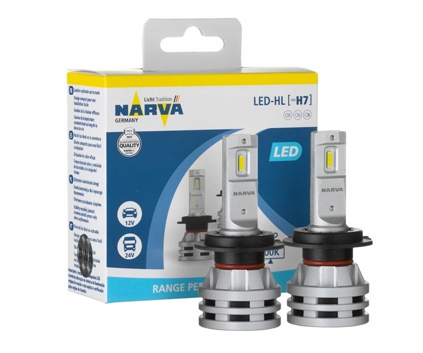 Żarówki LED NARVA Range Performance H7 6500K ORYGI
