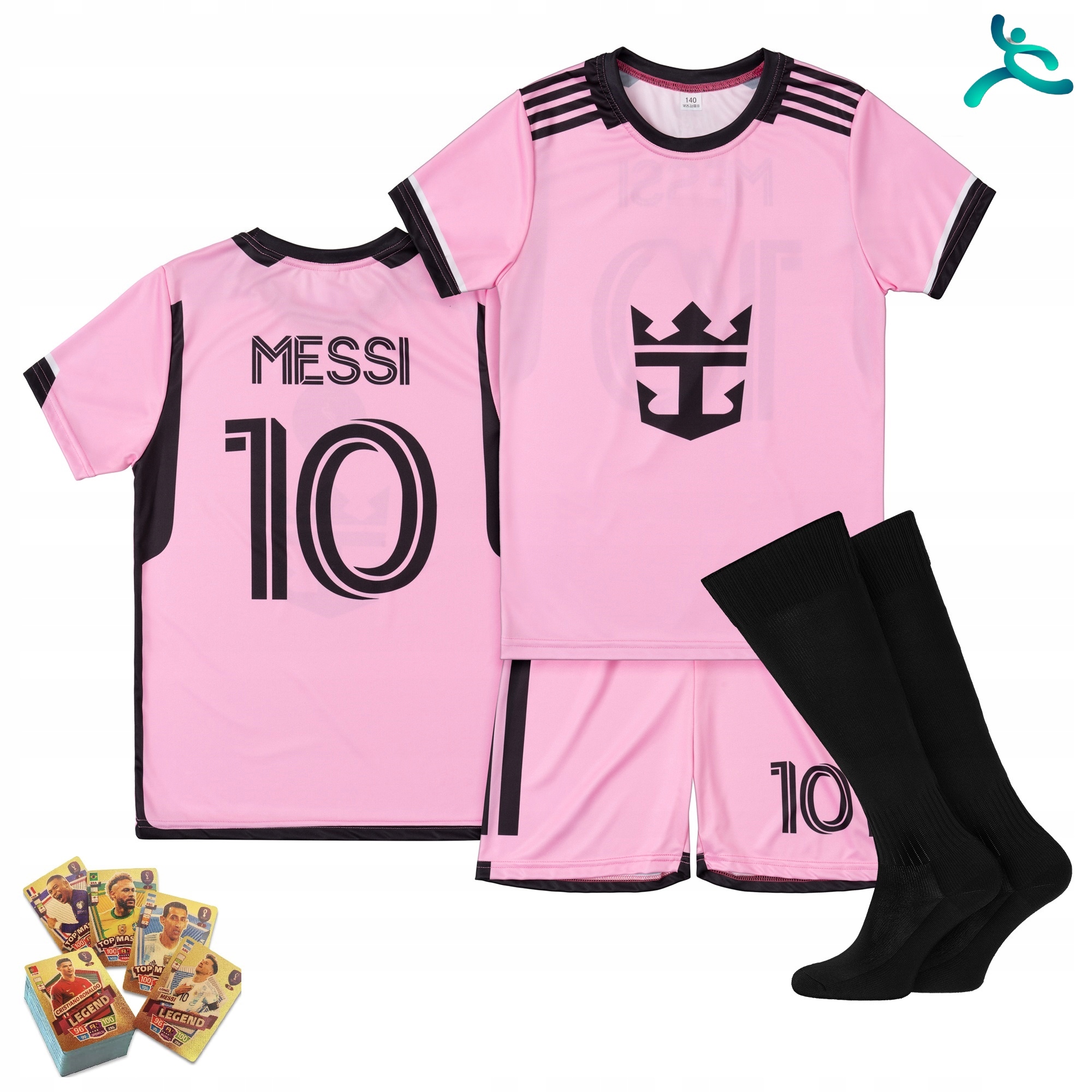 Fotbalové oblečení komplet dárek Messi vel. 146