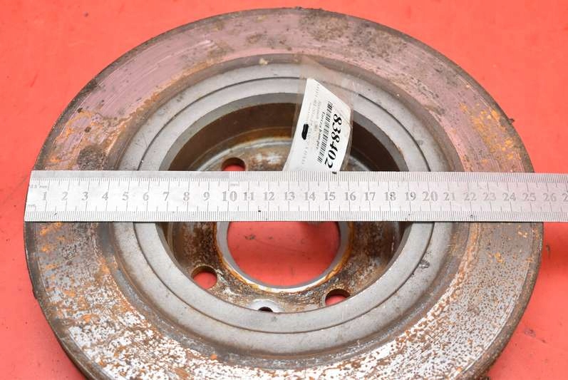 disc brake front RENAULT CLIO 4 IV 1.2 16V 73 KM 12-20