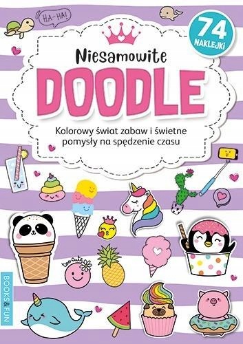 

Kolorowanka Z Naklejkami Niesamowite Doodle