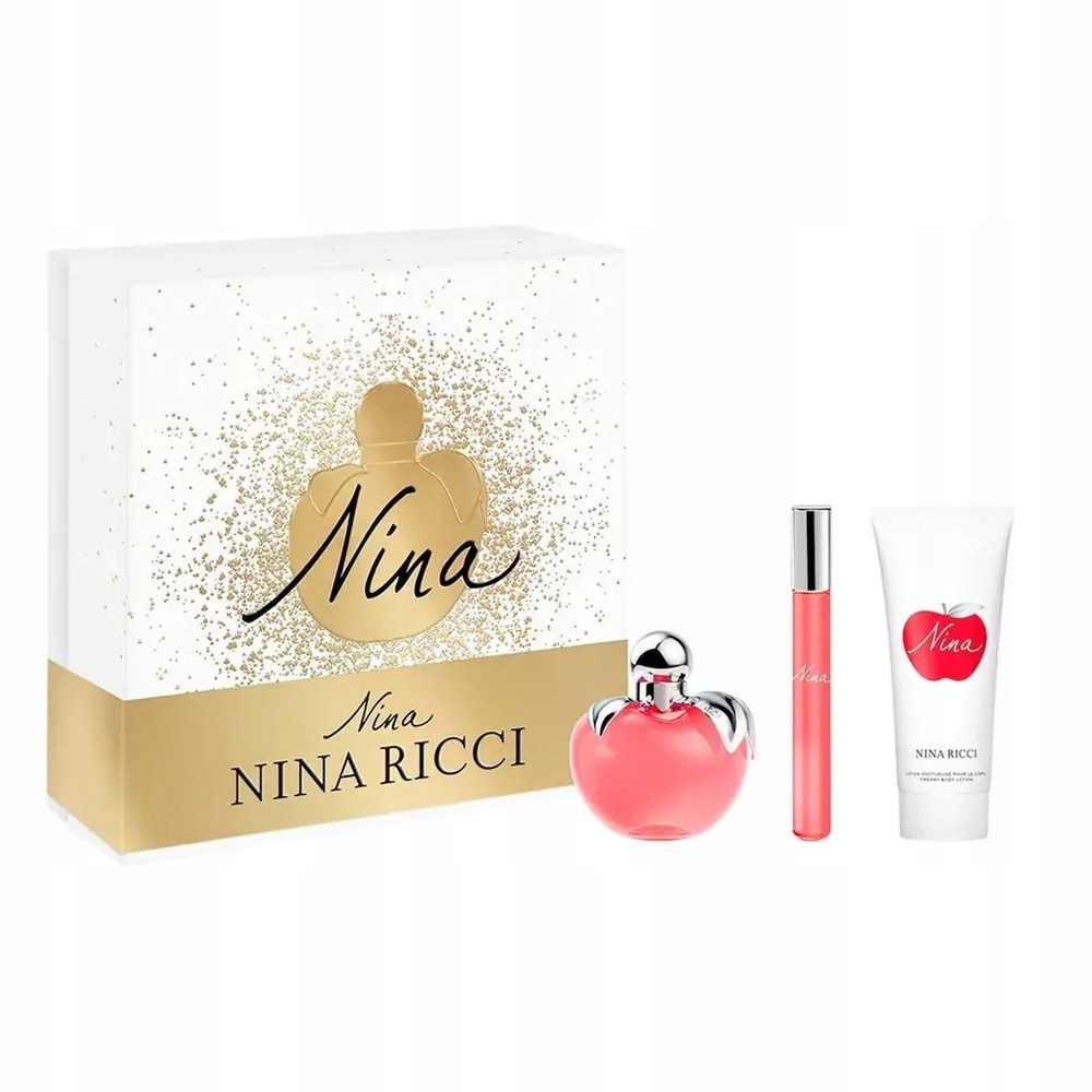 Nina Ricci Nina Woman Edt 50 ml Sprej Tělový Balzám 75 Ml Edt 10 ml