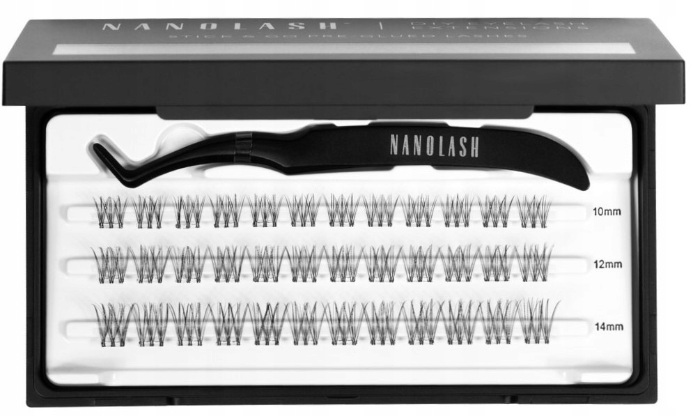Nanolash Diy Eyelash ExtensionsSamolepicí trsy řas Innocent 36 ks