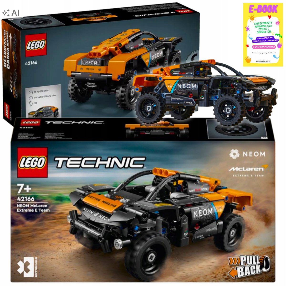 Lego Autko Technic Neom Mclaren Extreme Race Car Dla Niego Ebook