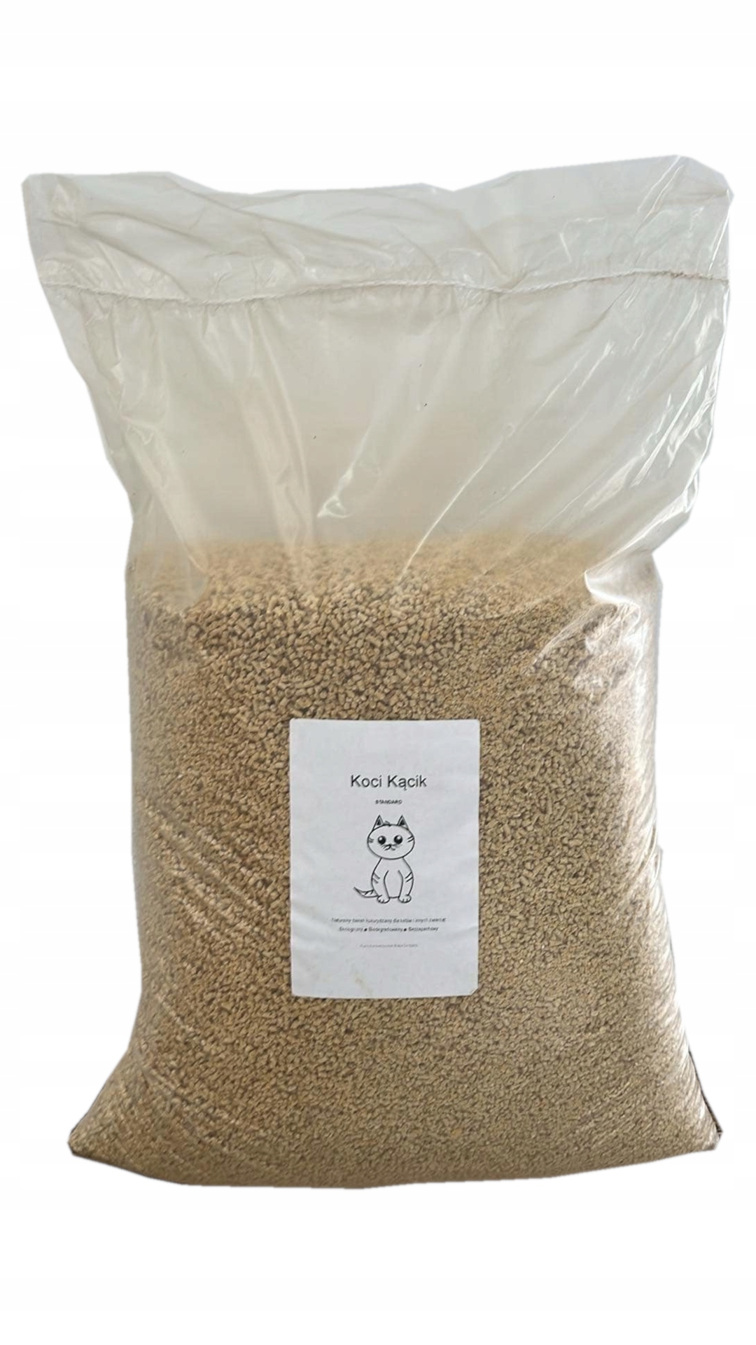 Zestaw Koci Kącik żwirek kukurydziany Standard 25kg