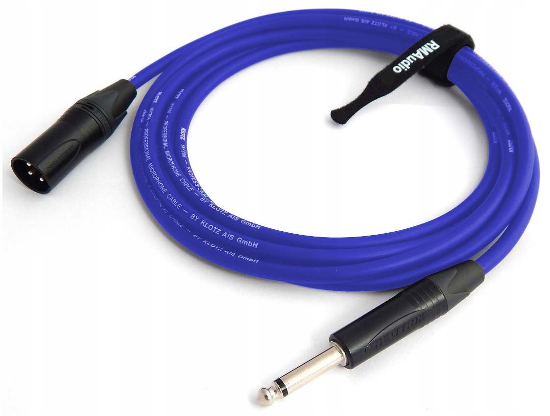

Klotz MY206 Kabel Mikrofonowy Xlr Męski- Jack 2m