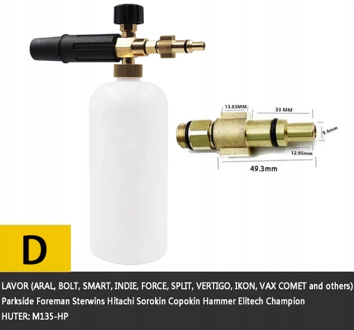 STONE BANKS PIANOWNICA DO MYJKI CIŚNIENIOWEJ Marka Inny producent