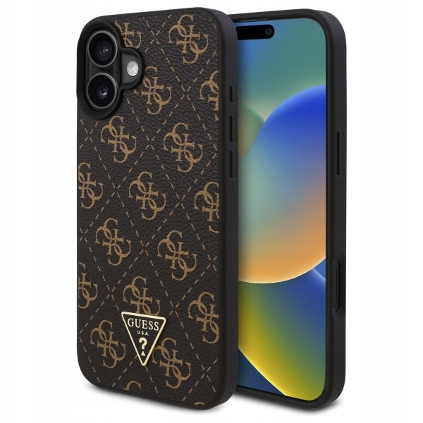 Guess GUHCP16MPG4GPK iPhone 16 Plus 6.7" černý/černý hardcase New 4G Trian