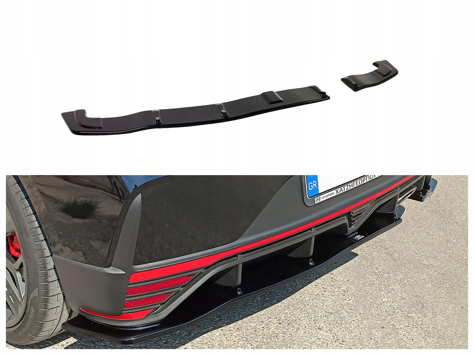 Kryt zadního nárazníku difuzér pro Hyundai I20 N BC3/BI3 III 2021- Hb
