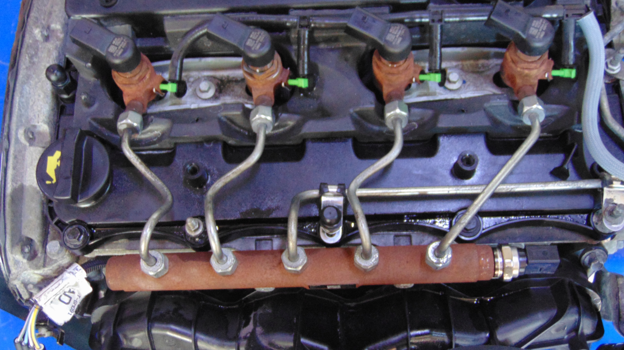 engine Z UKLADEM PALIWOWYM 2.2TDCI CYFF FORD TRANSIT CUSTOM 12-20 ROK