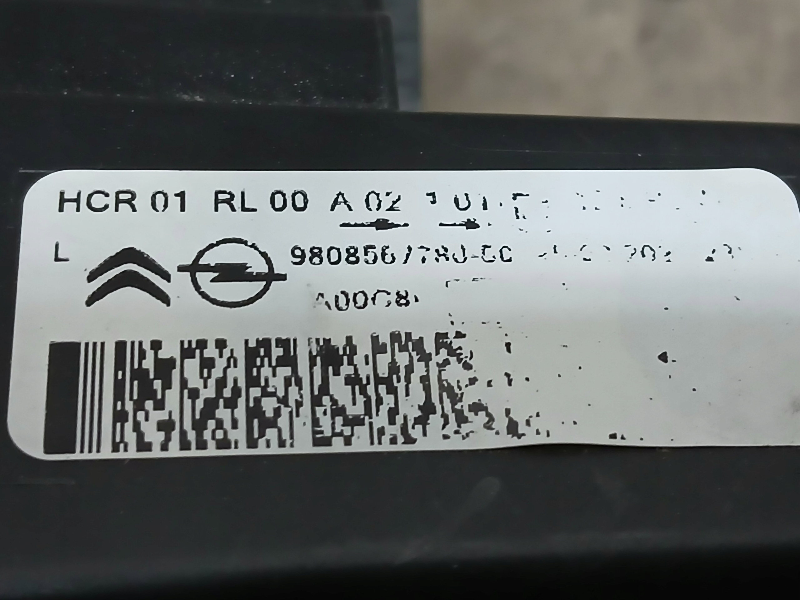 Licht Leuchte vorne rechts oder links VIVARO C CITROEN SPACE TOURER 9808567680