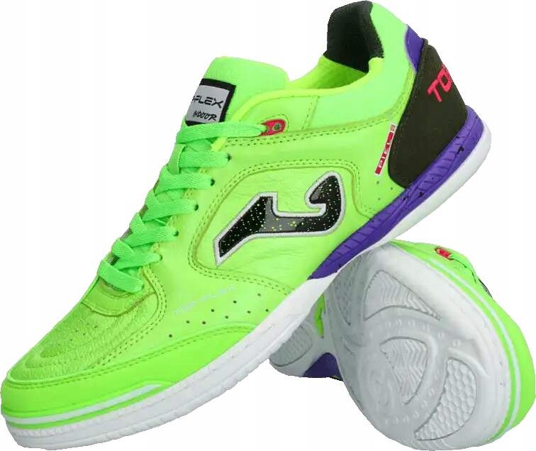 Pánské sálové kopačky Joma Top Flex 2511 In limetka