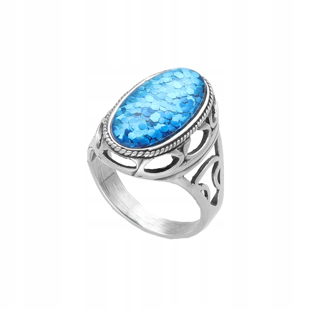 Prstýnek s tyrkysovým ohnivým opálem stříbro vel. 26